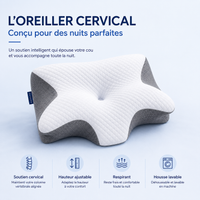 Oreiller Cervical Ergonomique