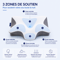Oreiller Cervical Ergonomique