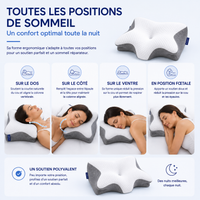 Oreiller Cervical Ergonomique